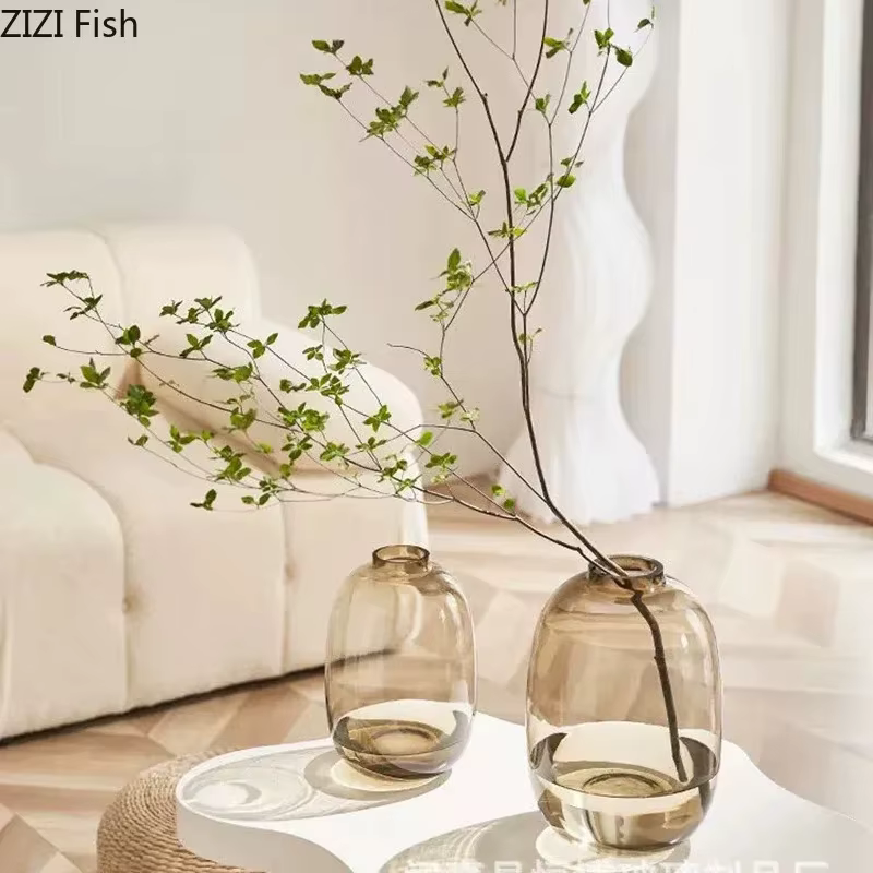 Vase en verre Transparent