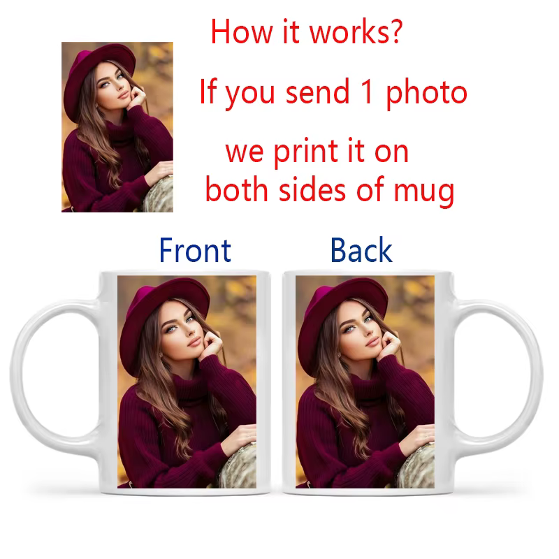 Mug photo personnalisé