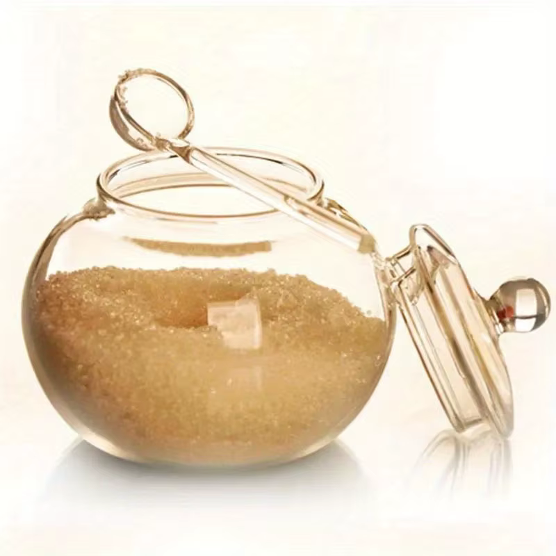 Sucre Transparent de 350ML avec couvercle
