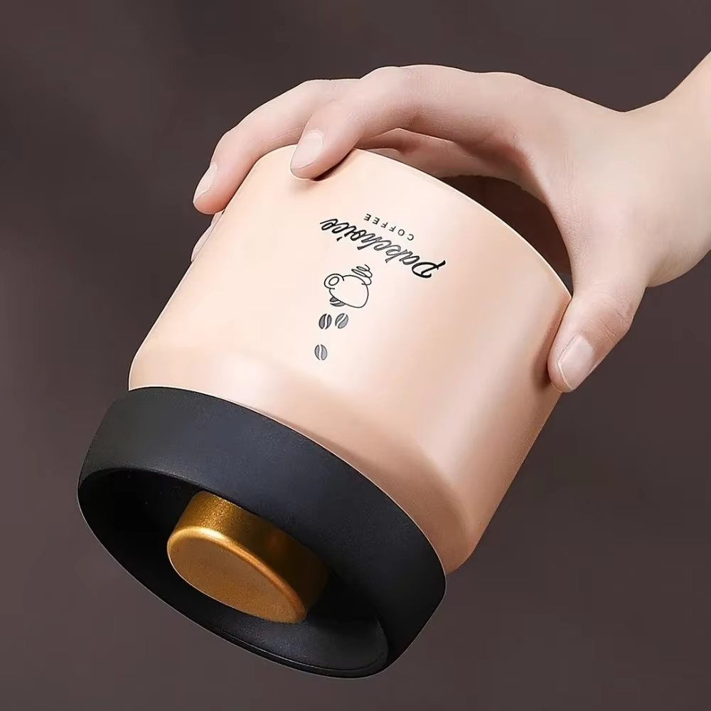 Récipient à café sous vide en acier inoxydable