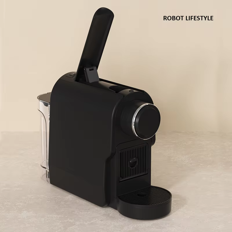Machine à café expresso à capsules, petite machine à café automatique avec réservoir d'eau amovible de 650 ml, 20 bars, pour la maison, l'hôtel, le bureau