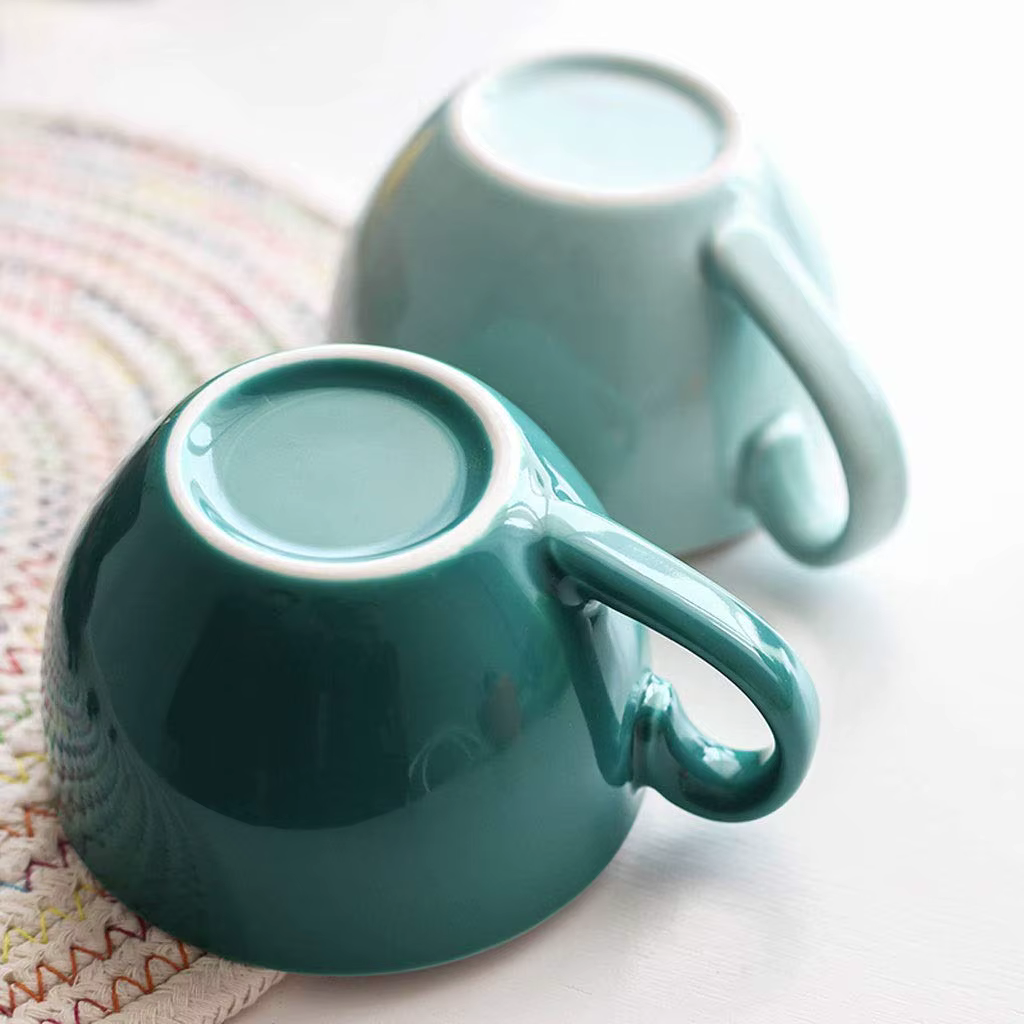 Leeseph – tasse à café en céramique avec soucoupe