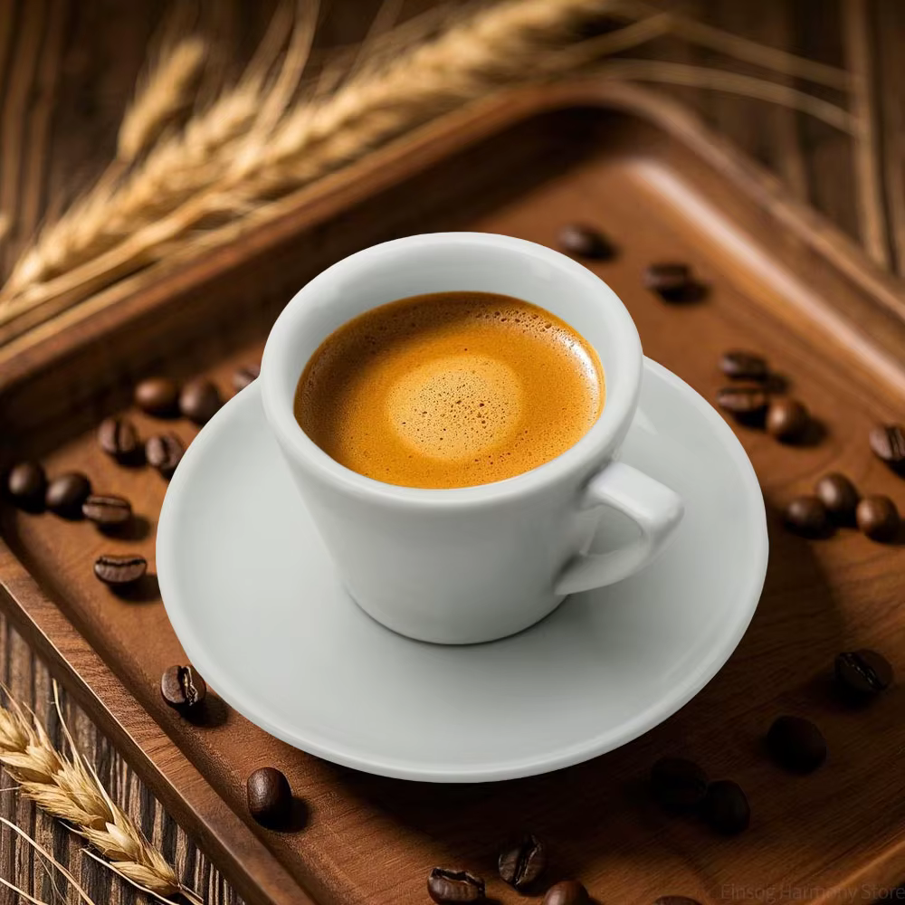 Tasses à expresso en céramique de 60ML avec soucoupe