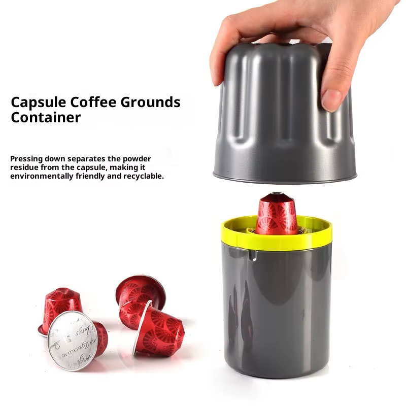 Seau de recyclage de capsules de café