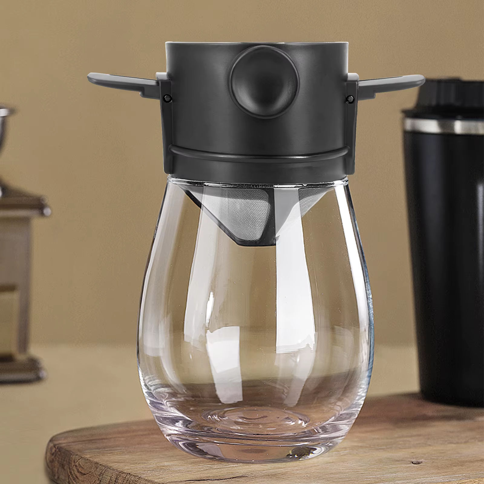 Cône de goutte à café pliable