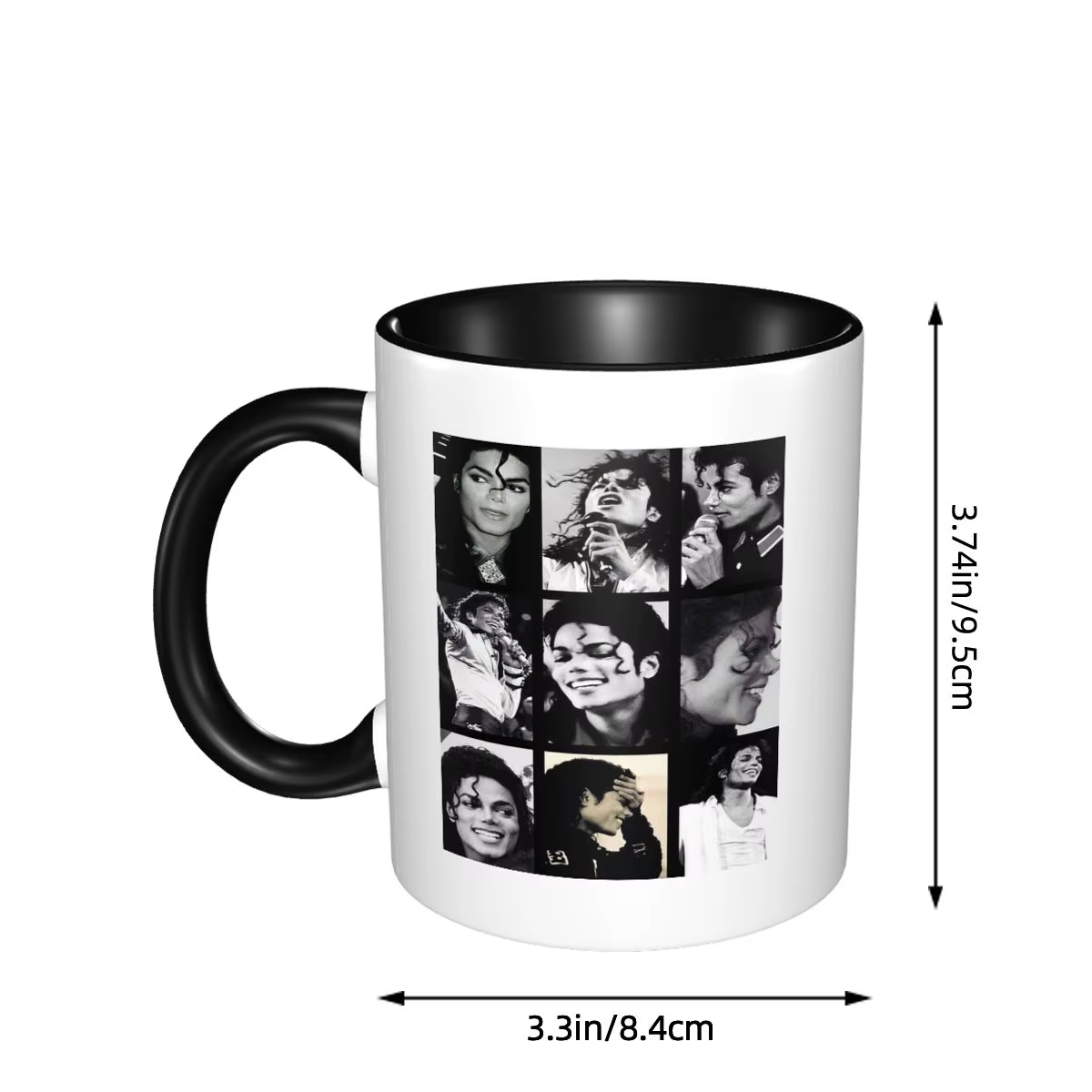 Tasse Michael Jackson, tasses à café en céramique amusantes
