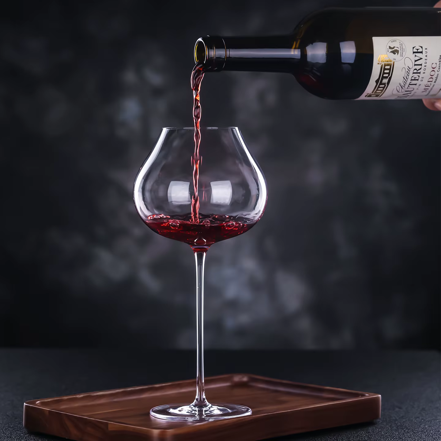 CRISON France haut de gamme bordeaux tasse cristal fait à la main extrêmement mince verre à vin arôme agrandir gobelet