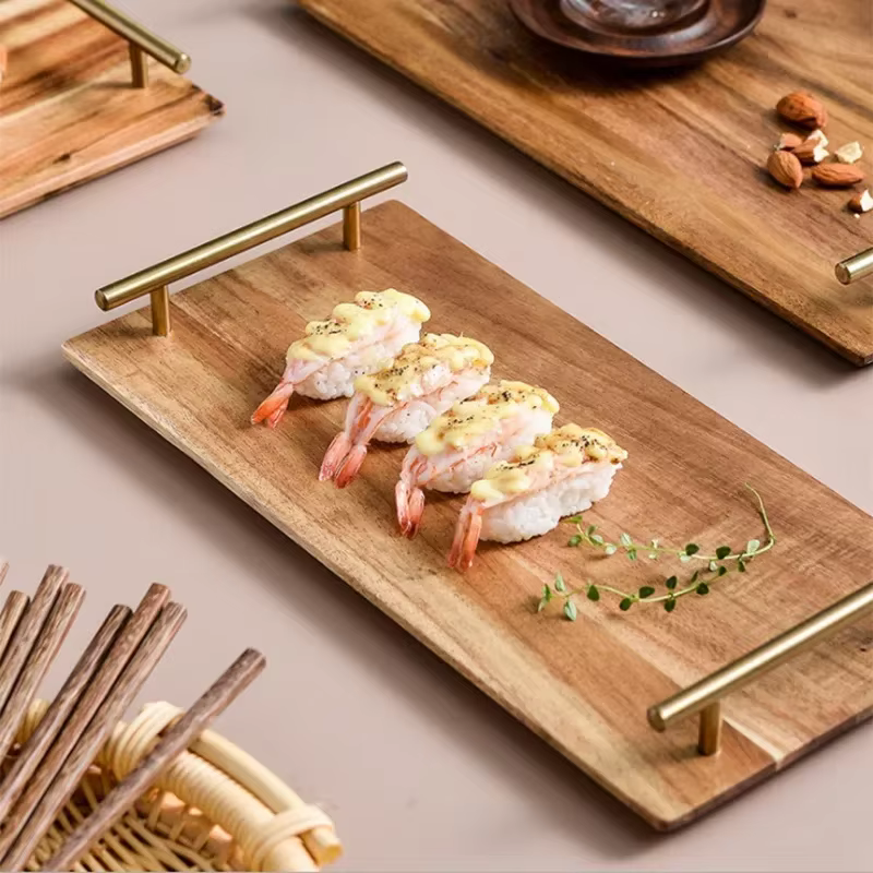 Plateau de cuisine pour servir des aliments