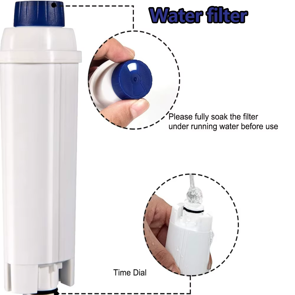 Filtre à eau pour machine à café compatible avec les machines à café Delonghi