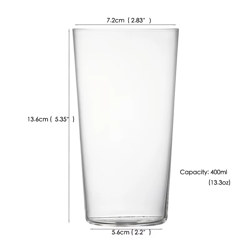Verres à jus extra légers, verre logé, verre à cocktail, tasse à eau