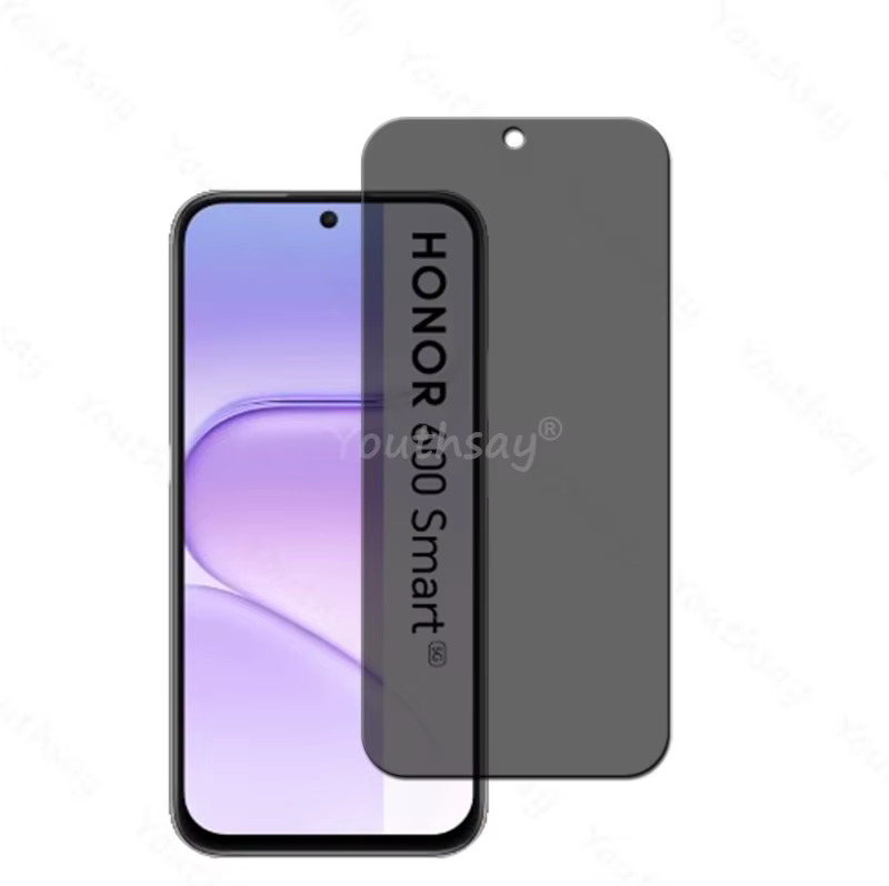 Verre de protection d'écran pour Honor 600 Smart, Film de protection d'écran anti-espion, verre trempé Honor 600 Smart