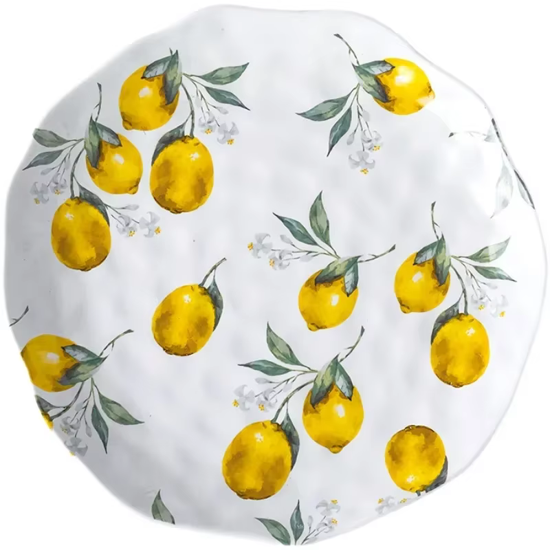 Assiette en céramique européenne créative