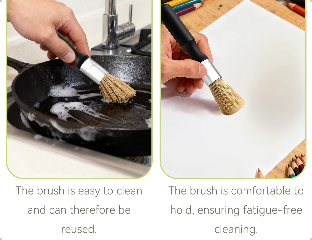 Brosse de nettoyage professionnelle pour barista