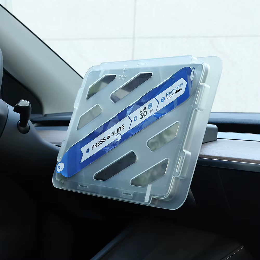 Protecteur d'écran en verre trempé pour Tesla modèle 3 Y 2021 – 2023, accessoire de contrôle central, Film de Protection HD mat Anti-éblouissement