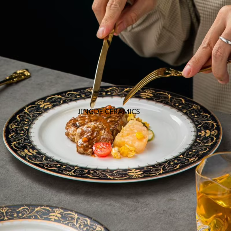 Assiette à dîner en céramique