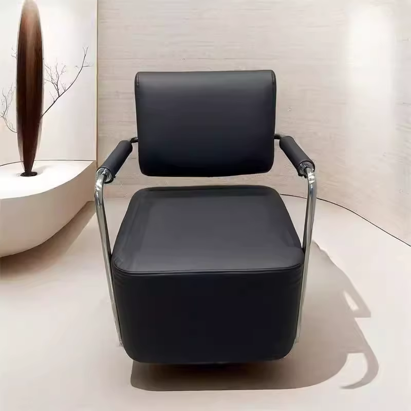 Salon de coiffure ergonomique chaise de barbier sol esthétique organisateur fauteuil chaise de barbier confortable moderne Mueble Salon accessoires