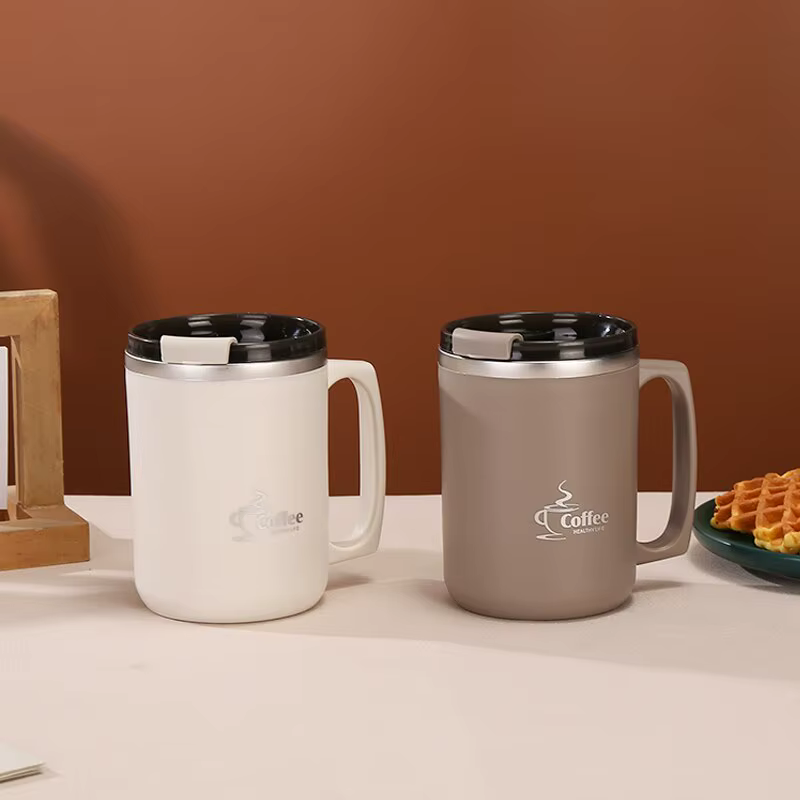Tasse à café au lait en acier inoxydable