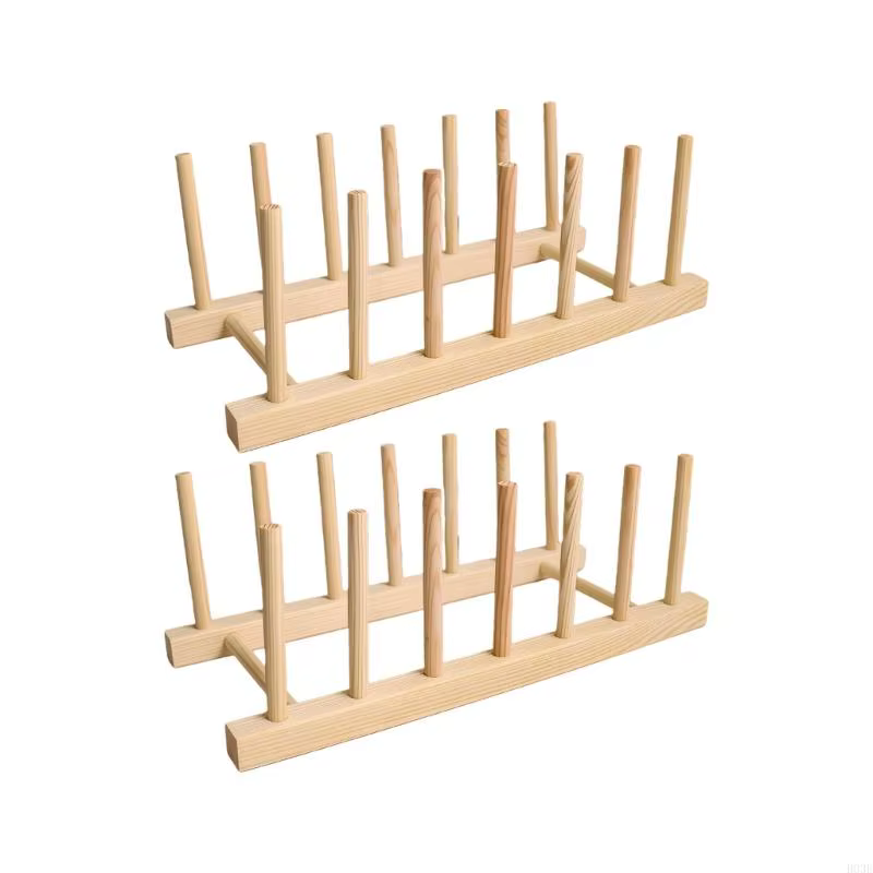 Égouttoir à vaisselle en bois