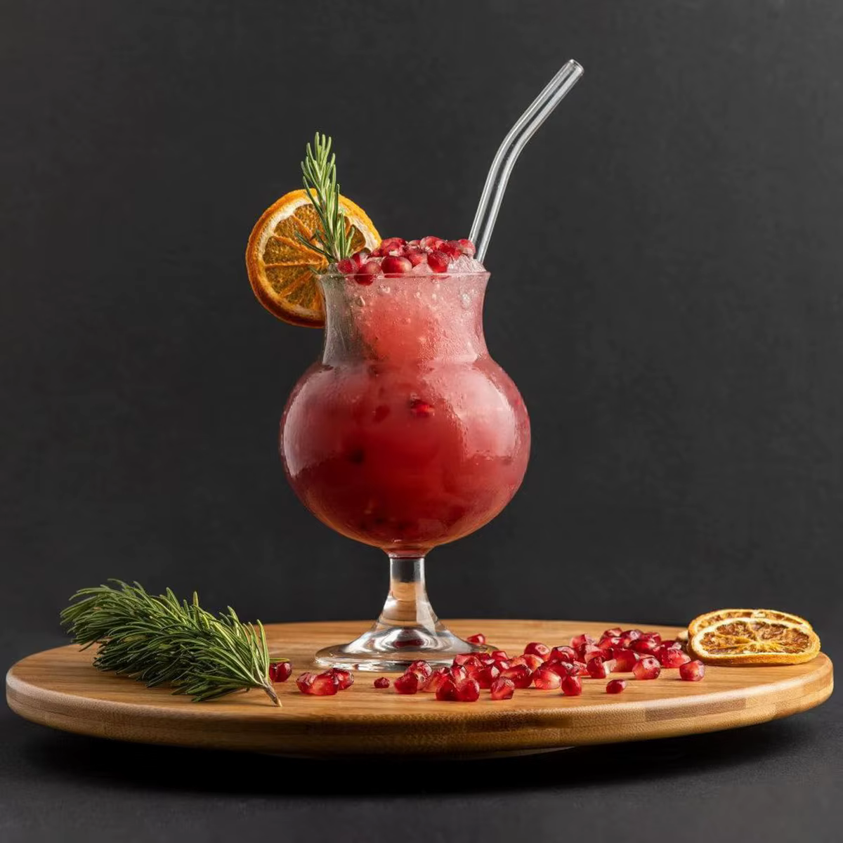 6 Pailles Courtes en Verre Coudé