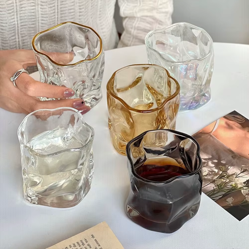 Tasse à thé torsadée, pot de bougie
