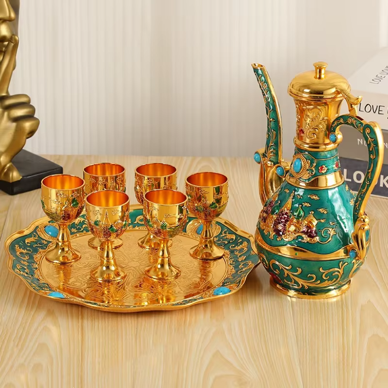 1 ensemble de verres à vin Vintage exquis