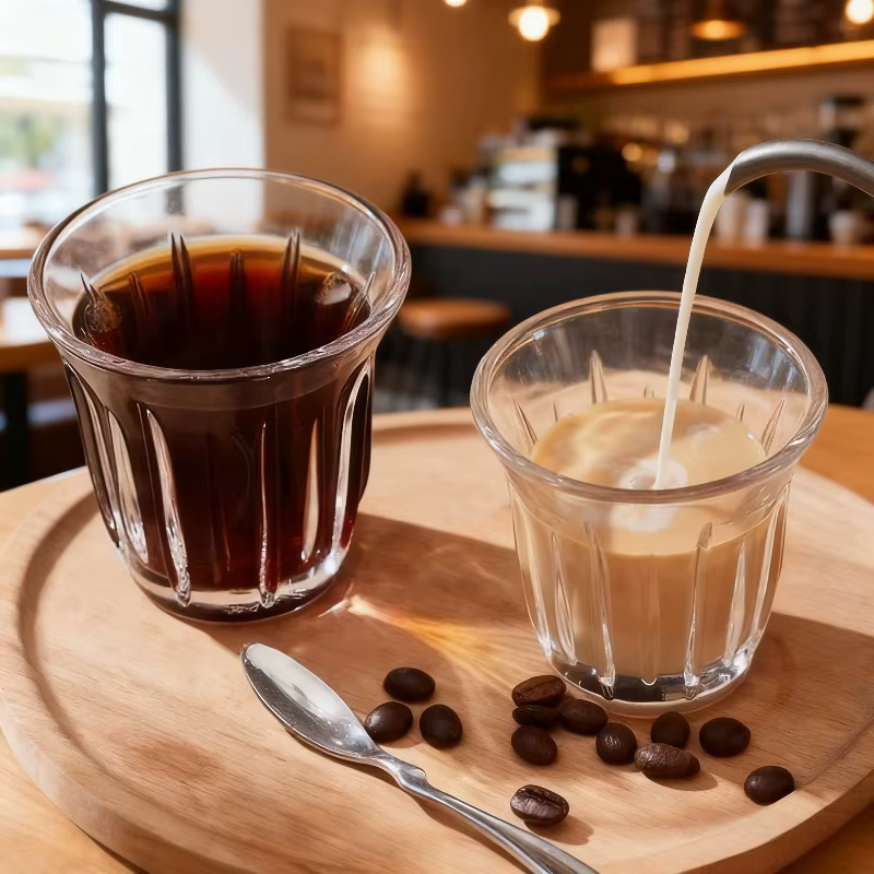 Tasse à café en verre transparent 90/130/160/200ML