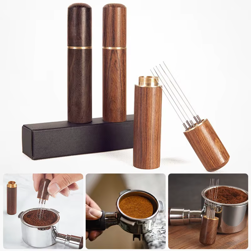 Doseur de poudre de café en acier inoxydable