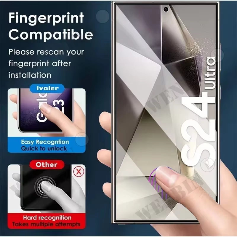 3 pièces verre trempé pour Samsung Galaxy S26 S25 S24 S23 S22 Ultra Plus FE A57 A56 A36 A17 protecteur d'écran verre de protection complet