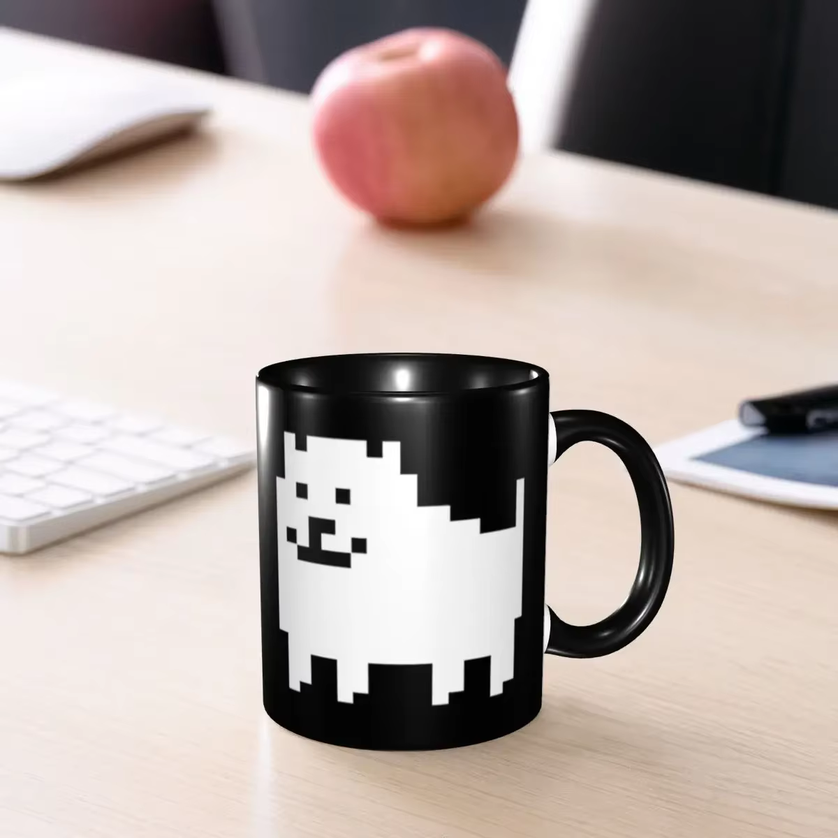 Tasses à café Undertale HQ avec motif de chien agaçant