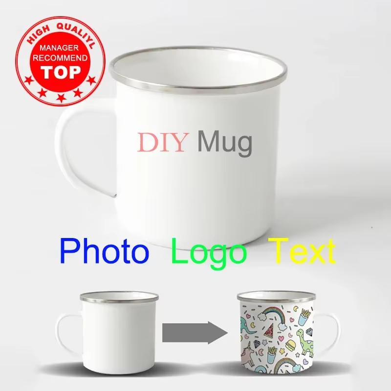 La tasse créative de bricolage d'acier inoxydable personnalisent des images d'impression