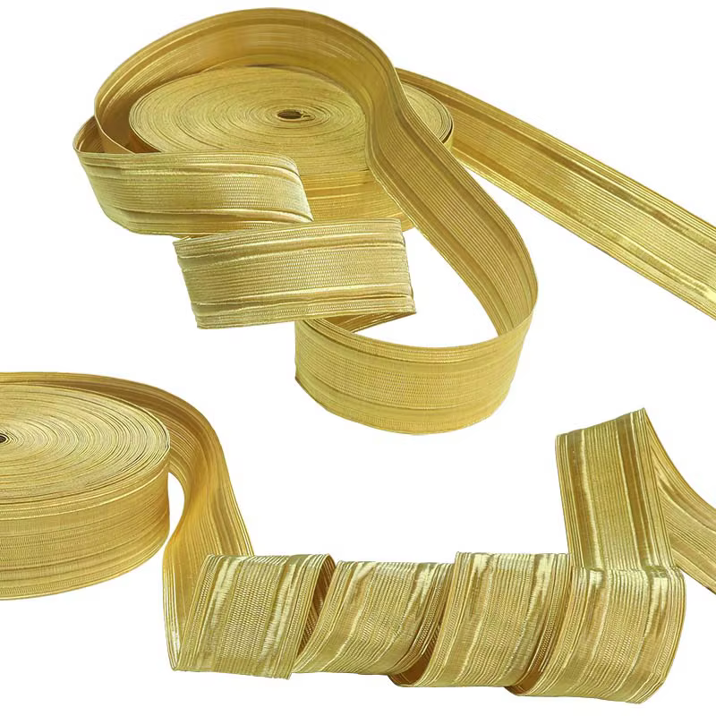 Tressage métallique Elite Gold # 9 - Tenue professionnelle, uniformes Air/Sea Crew, vêtements de sécurité et décor haut de gamme