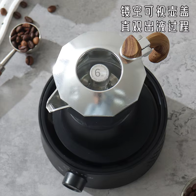 Cafetière Moka à Double Valve 6ème Génération