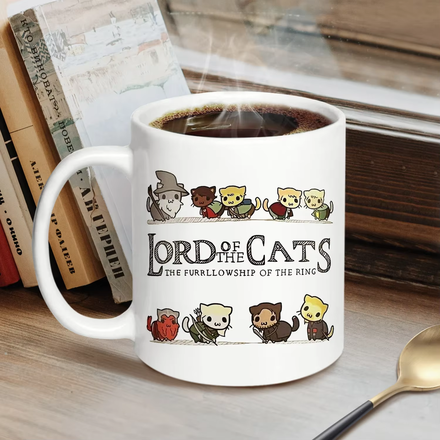 Tasse à café Lord Of The Cats Anime