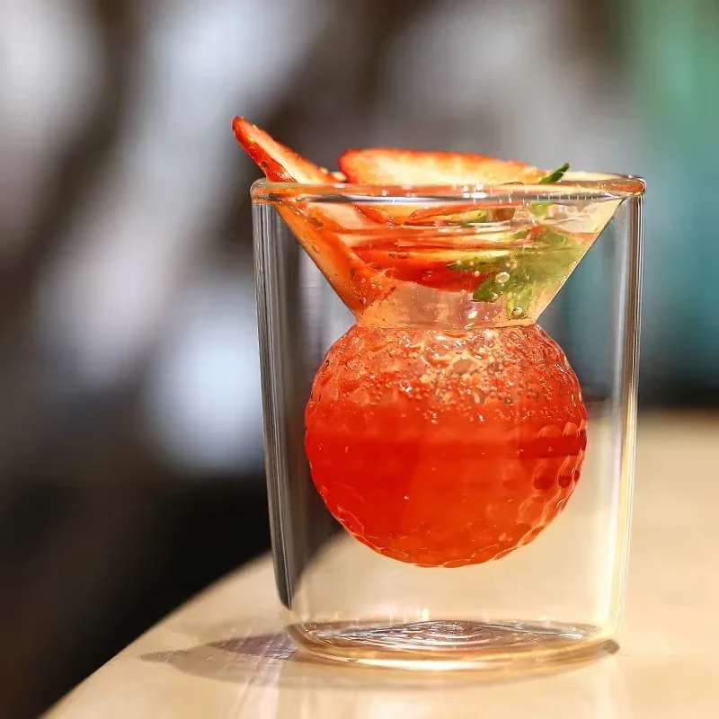 Verre à liqueur à double paroi pour whisky