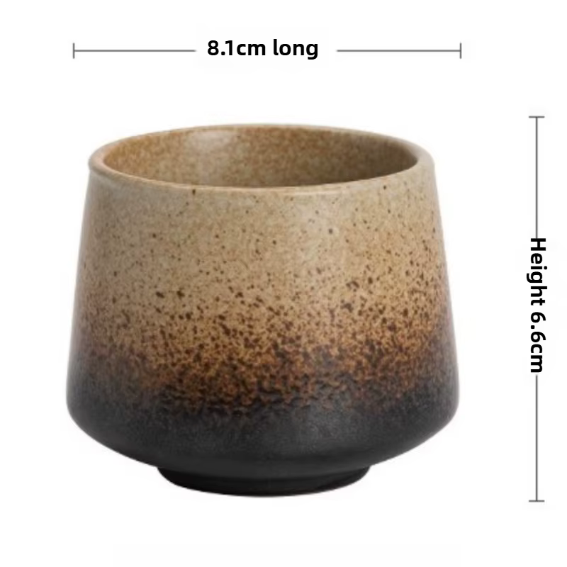 Tasse en céramique rétro