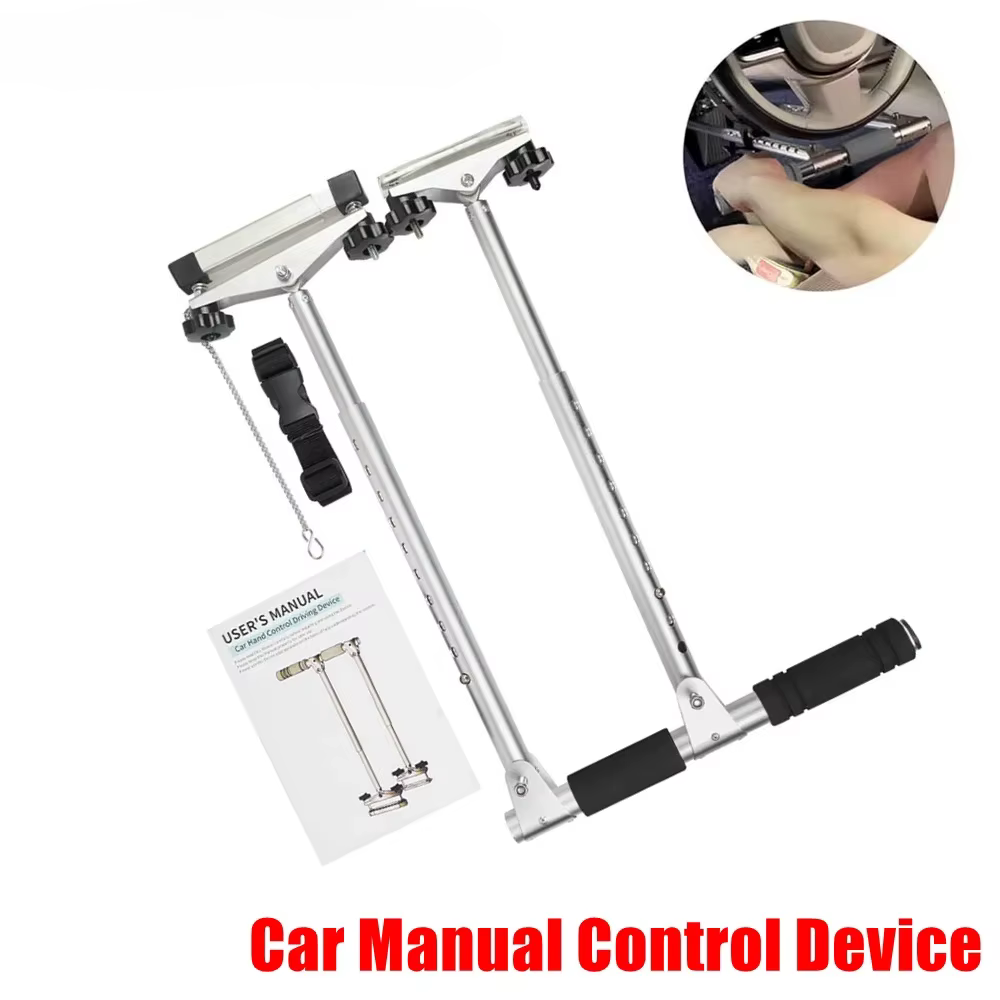Kit de commande manuelle pour voiture, pour conducteurs handicapés, portable, aide à la conduite contrôlée par la main