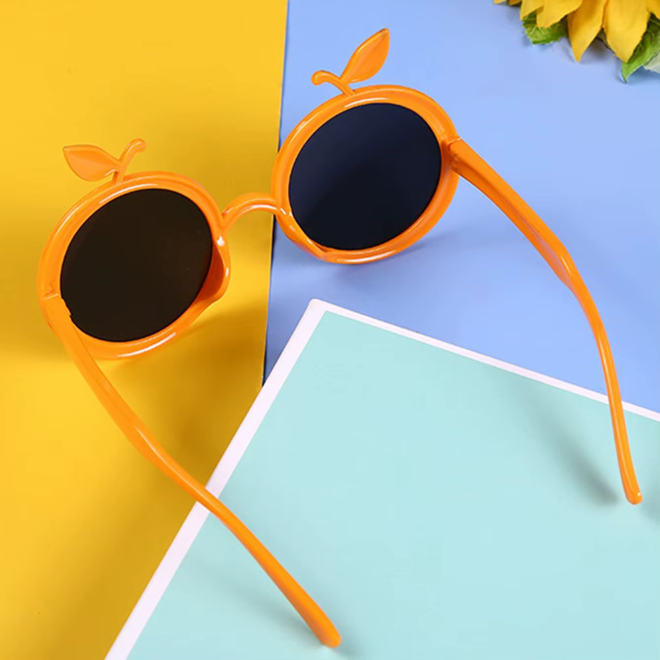 Lunettes de fête de conception Orange