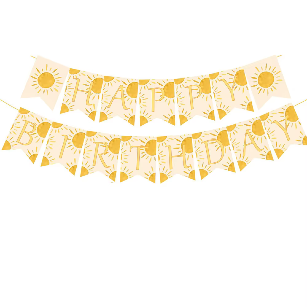 1 ensemble bohème soleil vaisselle jetable assiettes en papier tasses