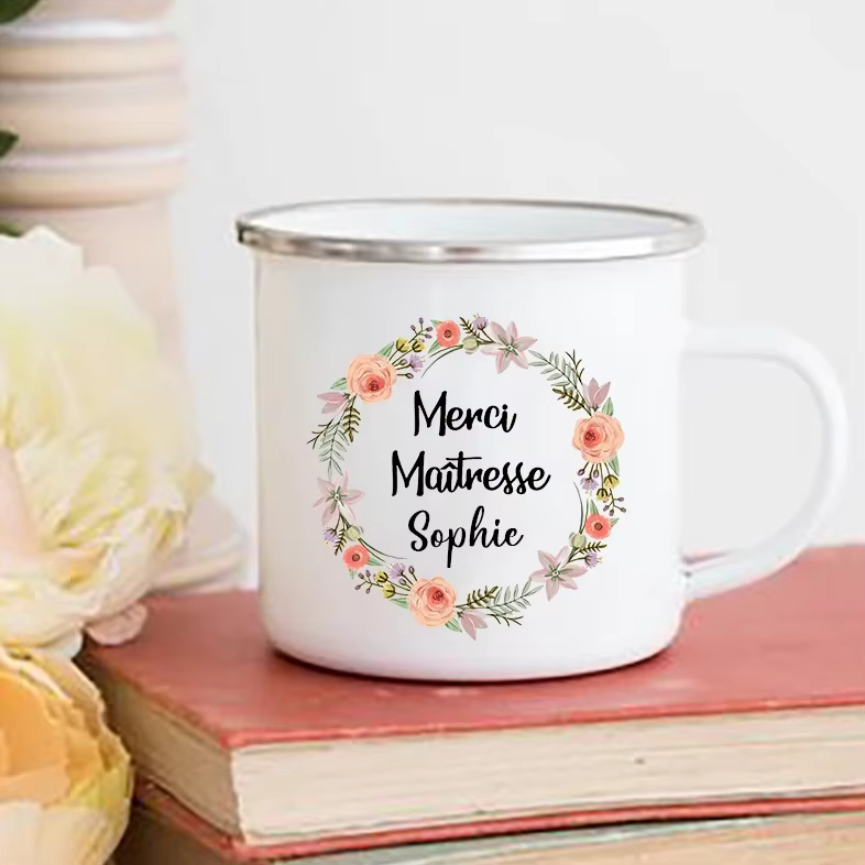 Tasses à Café Personnalisées avec Impression Française