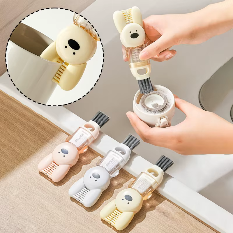 Brosse de nettoyage de biberons 4 en 1