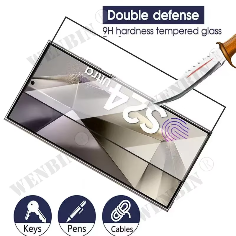 3 pièces verre trempé pour Samsung Galaxy S26 S25 S24 S23 S22 Ultra Plus FE A57 A56 A36 A17 protecteur d'écran verre de protection complet