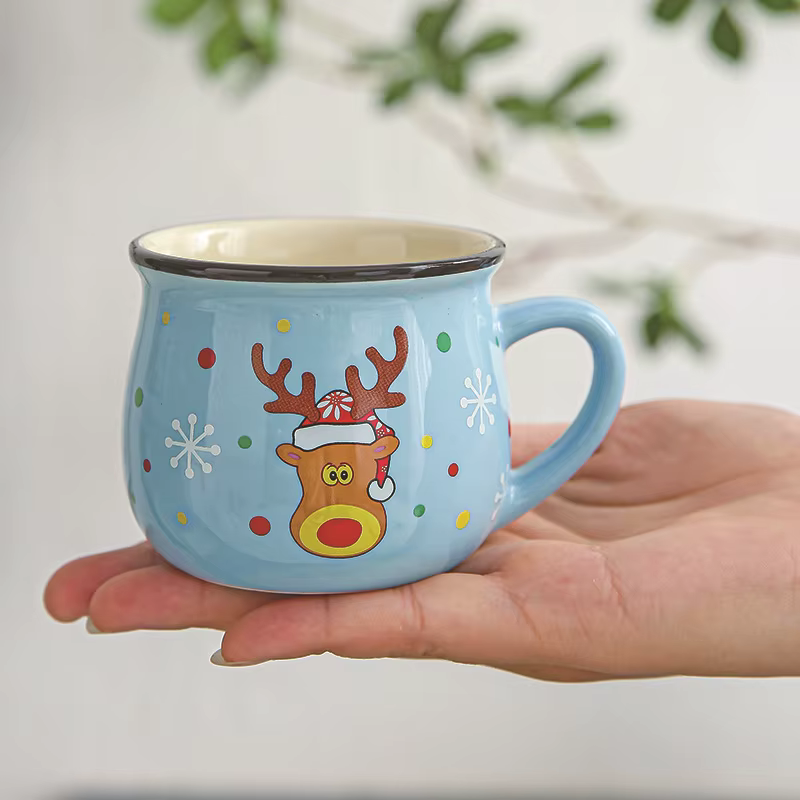 Tasse à Mousse de noël en céramique