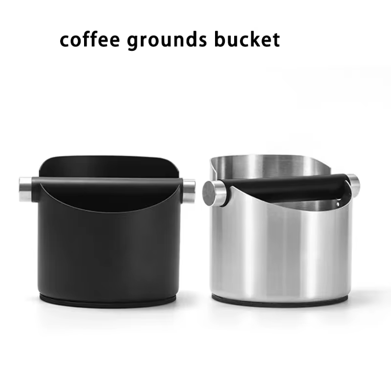 Boîte à marc de café en acier inoxydable