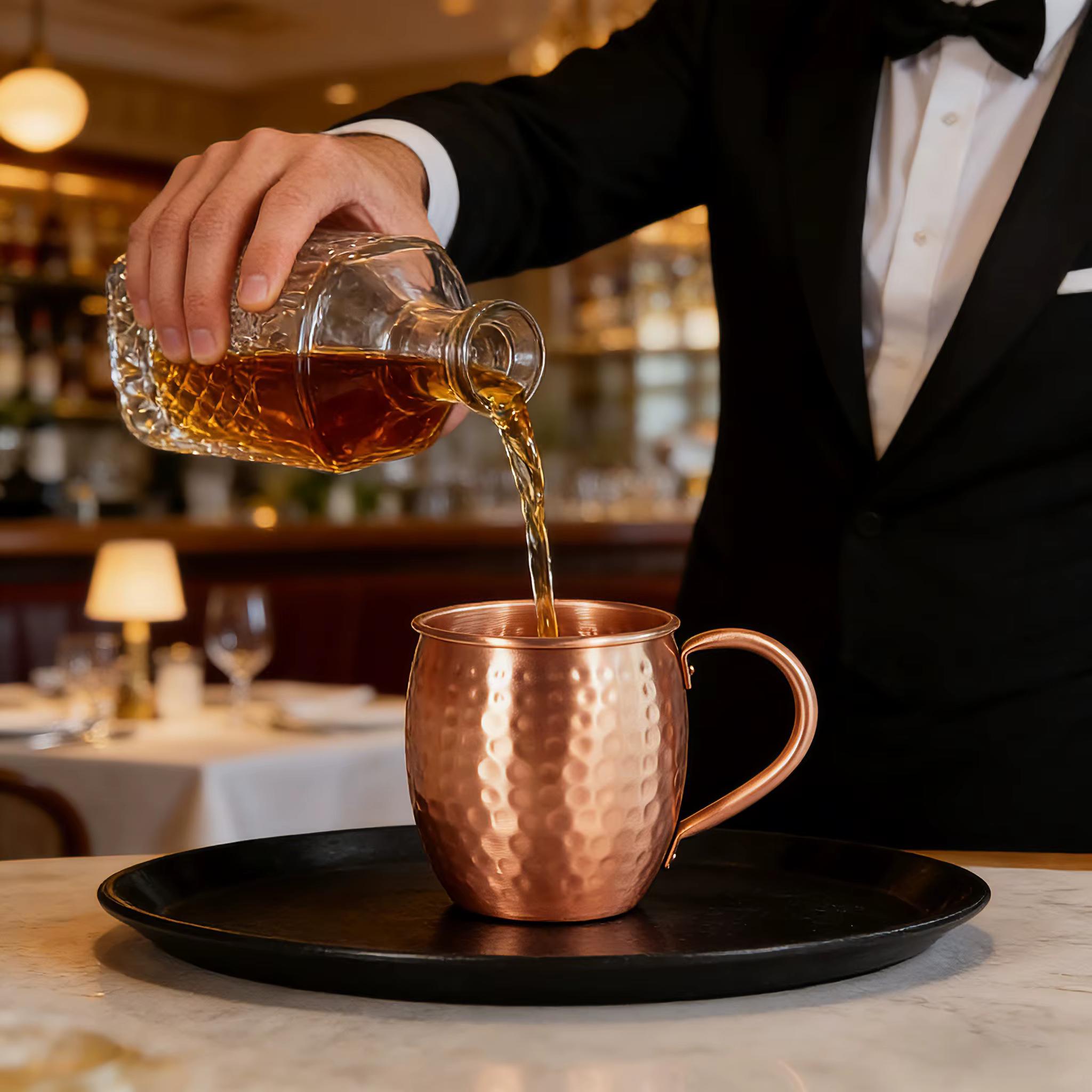 Mug Moscow Mule en cuivre pur 350 ml (12 oz) – Tasse à bière