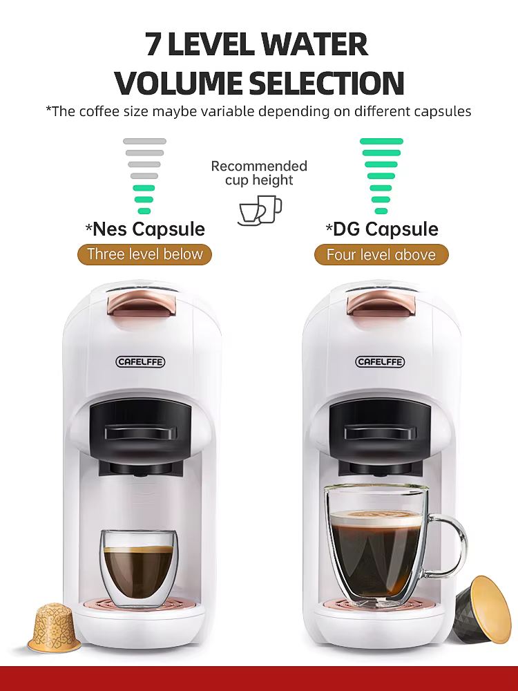 Cafelffe-Machine à café à capsules multiples