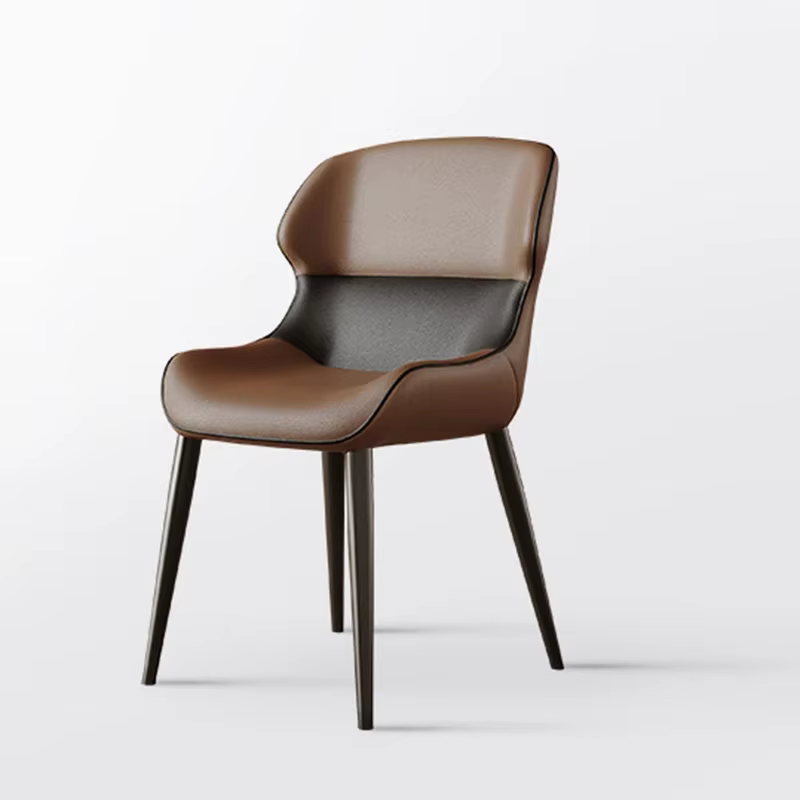 Chaises de salle à manger ergonomiques tendance, chaises de bureau uniques, rustiques, vintage, confortables, chaises de salle à manger ergonomiques, meubles de luxe italiens pour le bureau