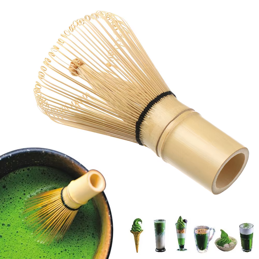 Fouet à Thé Matcha en Bambou