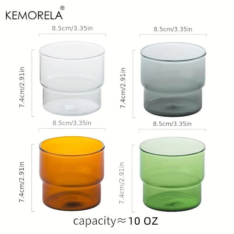 KEMORELA 290ML tasse en verre