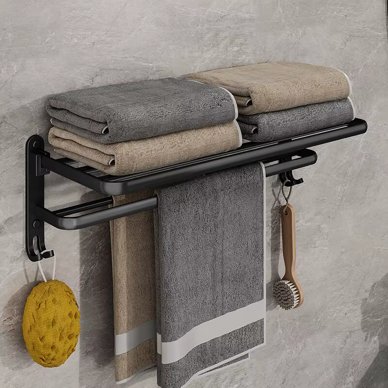 Support se pliant du noir mat 50CM