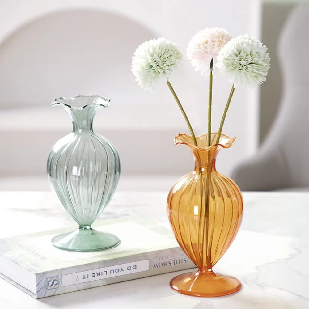 Petit Vase en verre créatif et simple